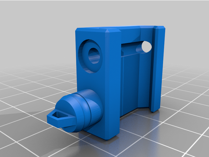 gun buddy rail adaptor dumgai 3d print model - Mito3D