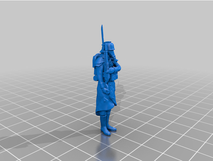 death korps krieg guard janovich 3d print model - Mito3D