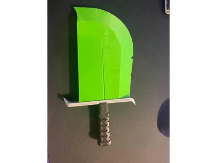 tocar jade espadas juguete versión cosaco 3d print model - Mito3D