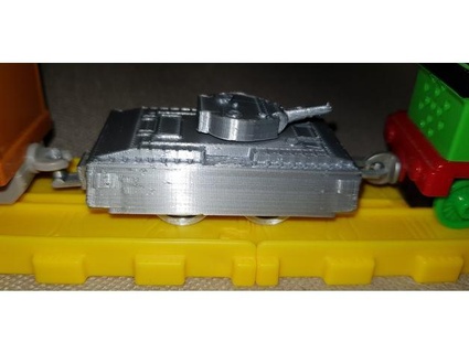 Thomas aventuras tanque transporte alugar 3d print model - Mito3D