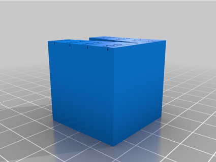 tolerance blocks cylinder daemongear 3d print model - Mito3D