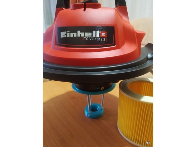 einhell vc 1812 karcher wd 2 filtrar adaptador oscuro 3D print model - Mito3D