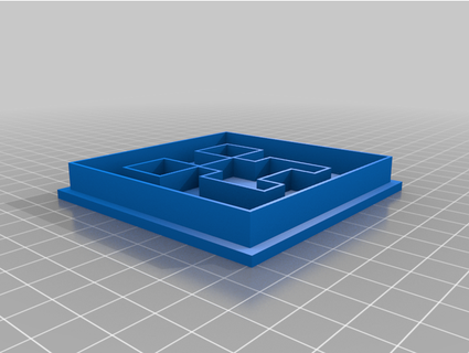 Minecraft rampicante biscotto taglierina goffratrice 2 part neilp2 3d print model - Mito3D