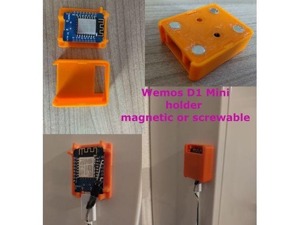 wemos d1 Mini Fall Mantel murdoc79 3d print model - Mito3D