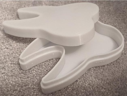 tooth holder box pillow fairy sanger a2 3d print model - Mito3D