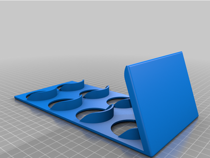 Keurig kapsül Kulp destek 2x4 ince Uygun İlk 3d print model - Mito3D