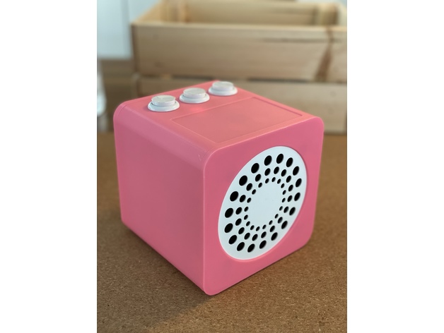tonuino pink freshmeat ch 3D print model - Mito3D