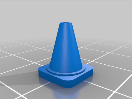 turbo racing micro rc 1 76 traffic cone pylon prooney 3d print model - Mito3D