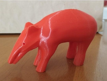 d'oro tapiro base approvazioni 3d print model - Mito3D