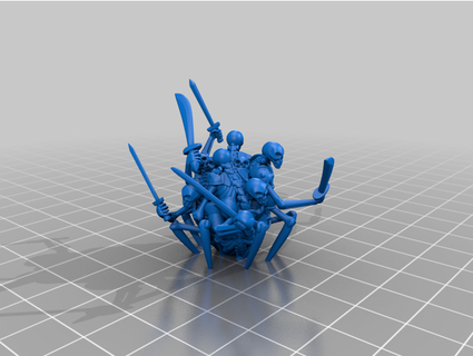 frosthaven summon bone horde virtuallyjason 3d print model - Mito3D