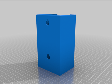 power supply wall mount gameoverdude 3d print model - Mito3D