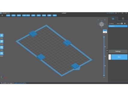 lcd xy bauen Bereich Versatz Kalibrierung Chitubox Juckreiz 3d print model - Mito3D