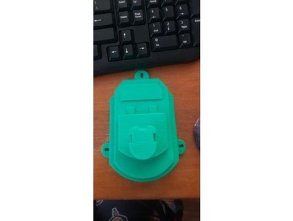 pegboard mounted ryobi one+ 18v tool holder angled floundsy 3d print model - Mito3D
