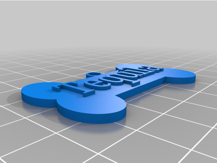 dog tags panchoaguacate 3d print model - Mito3D