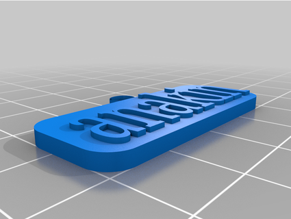 cat tags panchoaguacate 3d print model - Mito3D