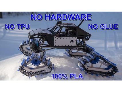 rc snow tracks - hardware mh2241 3d print model - Mito3D