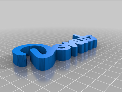 donut media logo maweo 3d print model - Mito3D