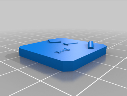 evan alieni agditc pavimento piastrelle gioco stuoia sistema evanleeturner 3d print model - Mito3D