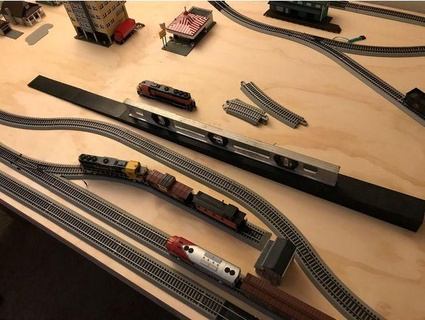 2 incline decline ramps model railroad radpaulcity 3d print model - Mito3D