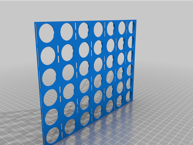4 kazanır oyun tahtası von çömlekçi Markusandreasmueller 3D print model - Mito3D