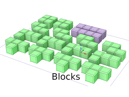özelleştirilmiş Camino bloklar panolar drmdrm 3d print model - Mito3D