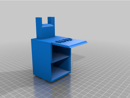 hot glue gun holder roprint2 3d print model - Mito3D