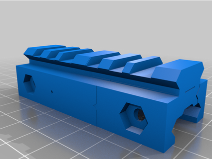 rail riser sharkplaysmc1 3d print model - Mito3D