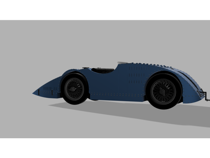 bugatti 32 tanque 1923 pneus borda charadash0 3d print model - Mito3D