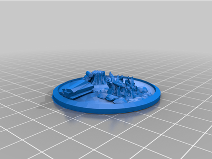 campfire rest velmer 3d print model - Mito3D