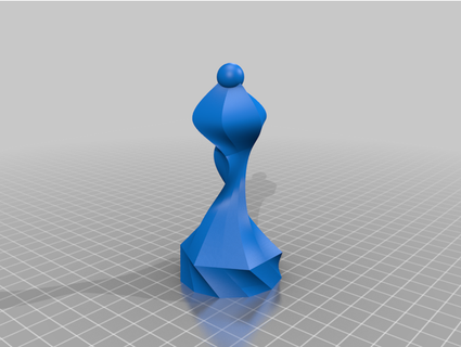 geometric chess set flamojamo 3d print model - Mito3D