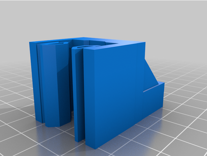 2020 Ender 3 Filament leiten überarbeitet Clip Lochei 3d print model - Mito3D