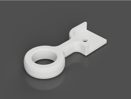 ender 3 v2 - minimal bed handle bichen 3d print model - Mito3D