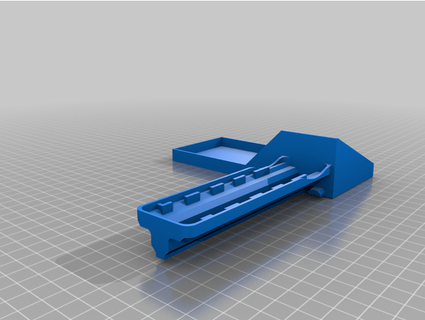 elegoo neptune 2 tray left side waschtl 3d print model - Mito3D