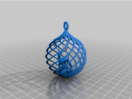 Weihnachten Ball christbaumkugel serenity164 3d print model - Mito3D