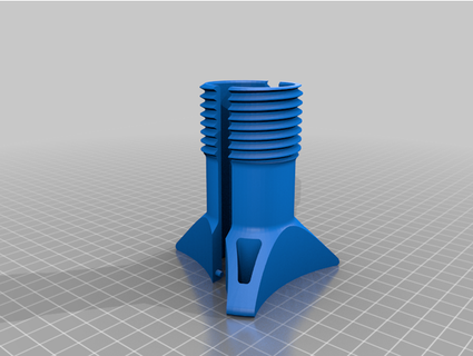 spool holder ender 3v2 without bearing maker flal 3d print model - Mito3D