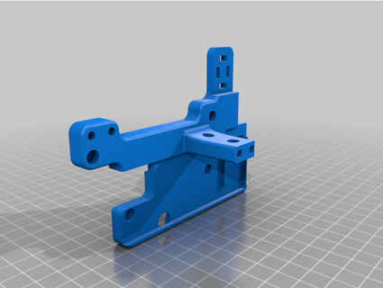 anycubic Chiron h2 Extruder Backplate ckvsoft 3d print model - Mito3D