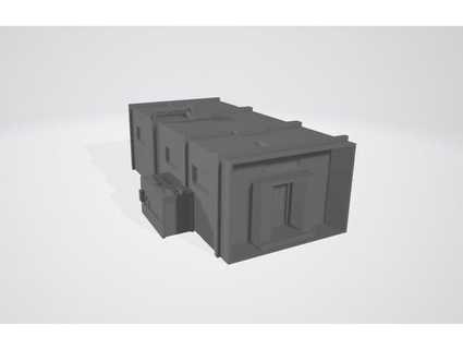 epic scale barracks chazzledazzle42069 3d print model - Mito3D