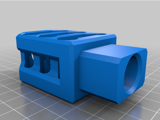 caliburn muzzle break steuberli 3D print model - Mito3D