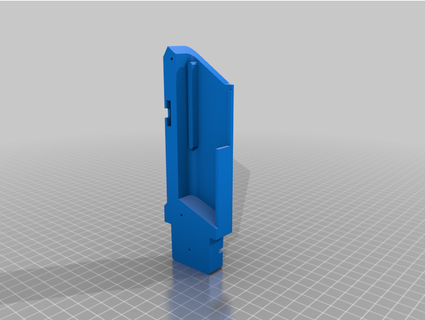 maverick slide replacement n-strike stock attachment point gemeneye 3d print model - Mito3D