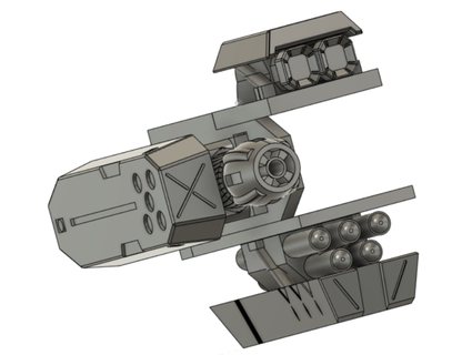 braccio canone Yamato yf 19 vafdesigns 3d print model - Mito3D