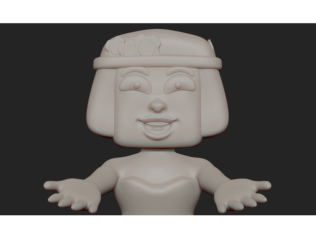 Steven universo rubino dkazumi 3D print model - Mito3D