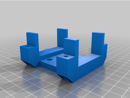 soporte extruseur mk8 para impresora prusa i3 hephestos bq technoprof 3d print model - Mito3D