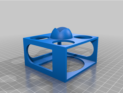 rubix cube post note holder alexlahote1  3d print model - Mito3D