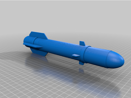 hellfire missile christaylor9151 3d print model - Mito3D