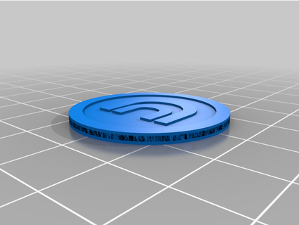 duco coin lanthi 3d print model - Mito3D