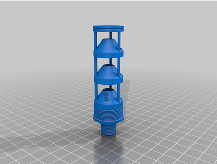 umerex moderator bluefinisher 3d print model - Mito3D