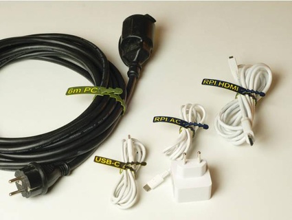 identification cable ties generator franpoli 3d print model - Mito3D