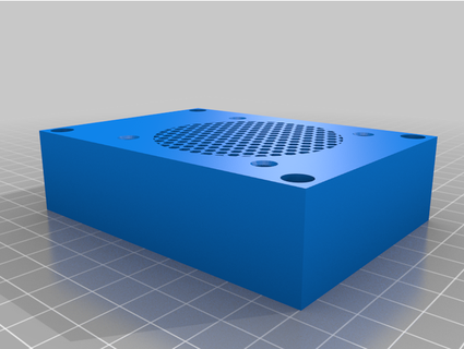 raspberry pi 4b case 60x60x25mm fan szabikaa20 3d print model - Mito3D