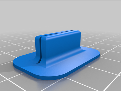 carta gioco pezzo titolare supporto ingegneria apertura 3d print model - Mito3D