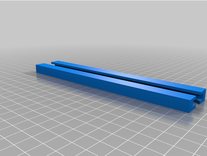modular anpassbar Steckdose Schiene dirrtydetroit 3d print model - Mito3D